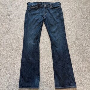 Citizens Of Humanity Women’s Boot Cut Jeans in Dark Blue Wash
